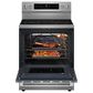 Maytag 2pc Kitchen Package with 1.1 Cu. Ft. Over the Range Flush Built-In Microwave and 5.3 cu. ft. 30 Inch Wide Electric Range with Grill Mode in Stainless Steel, , large