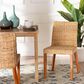 Baxton Studio Rowen Side Chair in Light Honey, , large