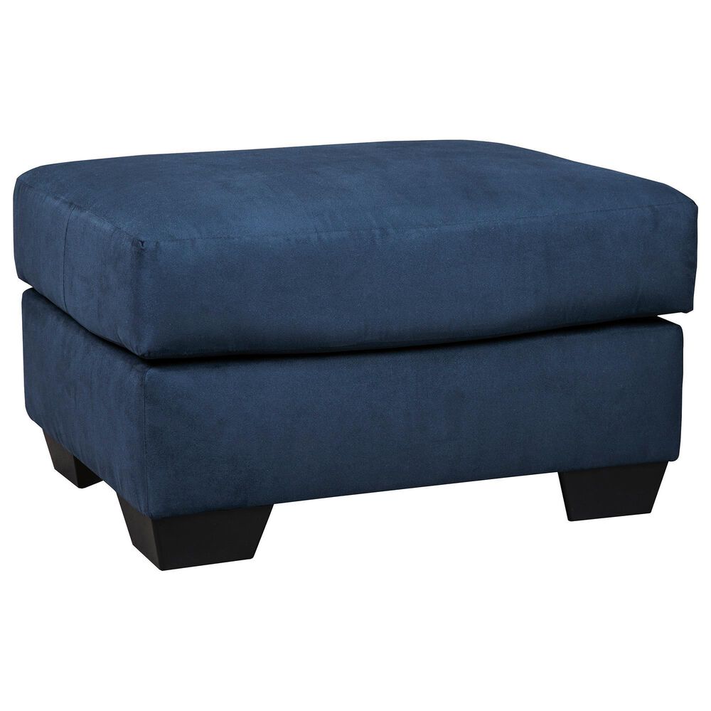 Ashley Darcy Ottoman in Blue, , large