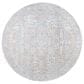 Safavieh Webster WBS320G 6"7" Round Grey and Beige Area Rug, , large