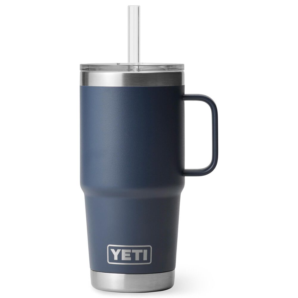 YETI Rambler 25 Oz Straw Mug in Navy, , large