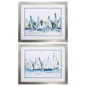 Propac Pastel Marina Wall Art in Blue (Set of 2), , large