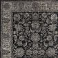 Central Oriental Adore Laney 7"10" x 9"10" Black and Beige Area Rug, , large
