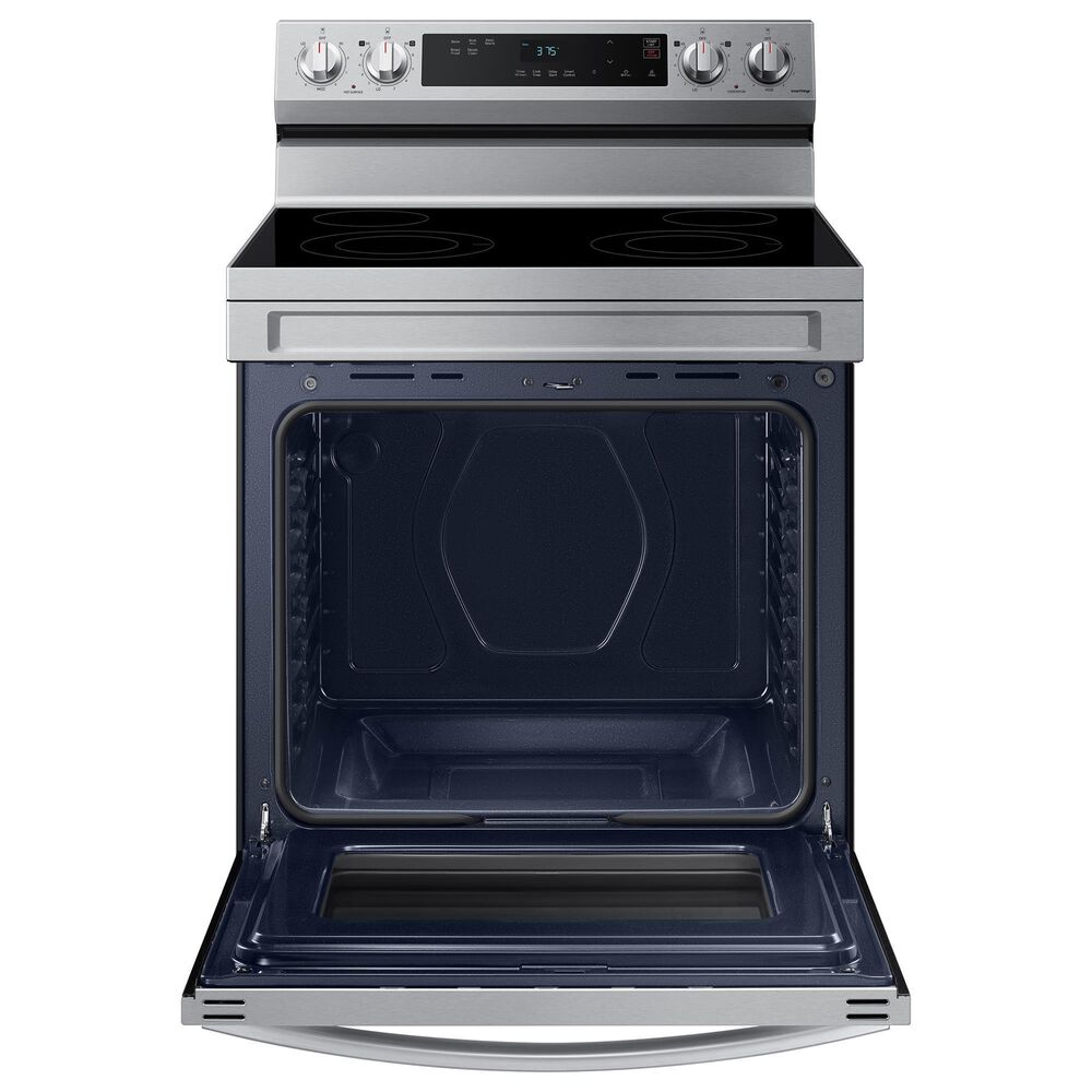 Samsung 6.3 Cu. Ft. Freestanding Electric Range with 4 Burners in Stainless Steel, , large
