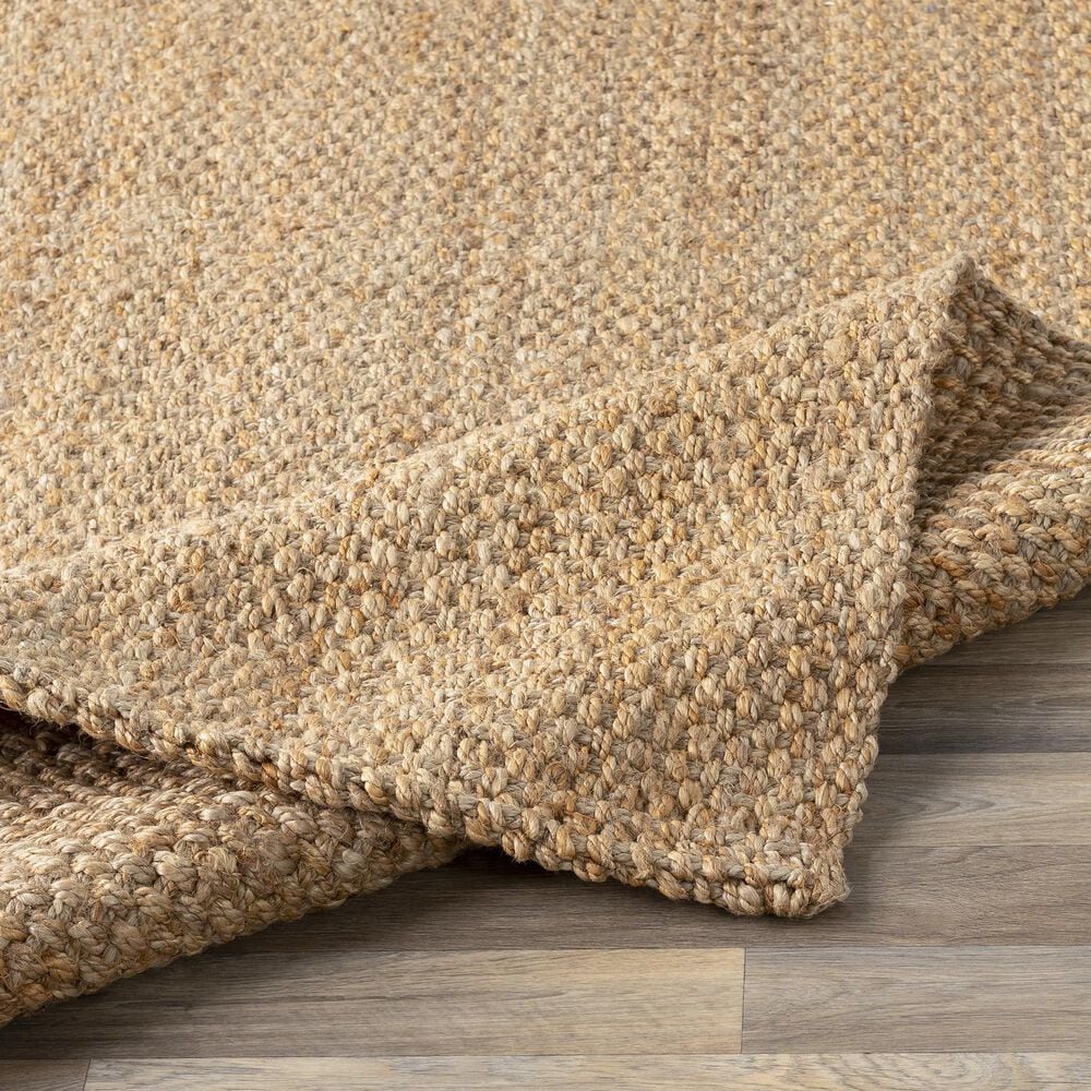 Surya Jute Woven JS-2 JUTE WOVEN 9&#39; x 13&#39; Wheat Area Rug, , large