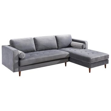 Tov Furniture Como RAF Sectional in Grey, , large