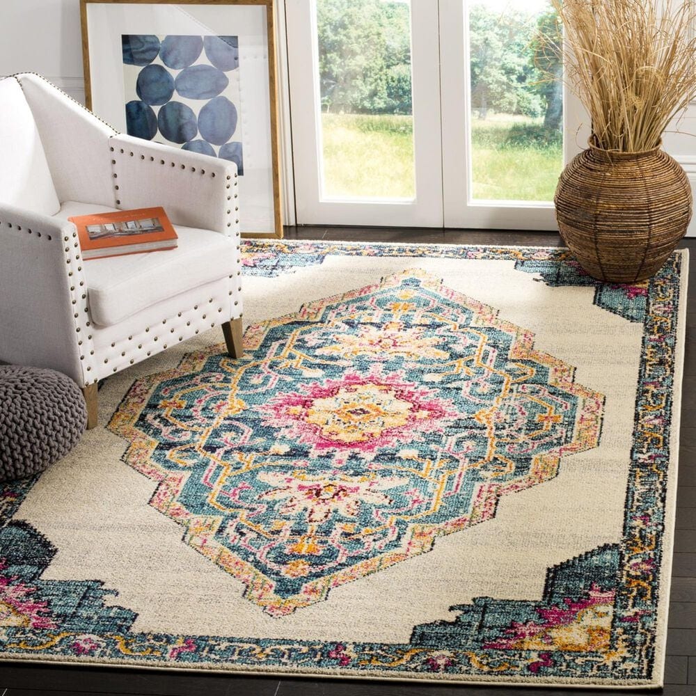 Safavieh Monaco MNC254F 4&#39; x 5&#39;7&quot; Multicolor Area Rug, , large