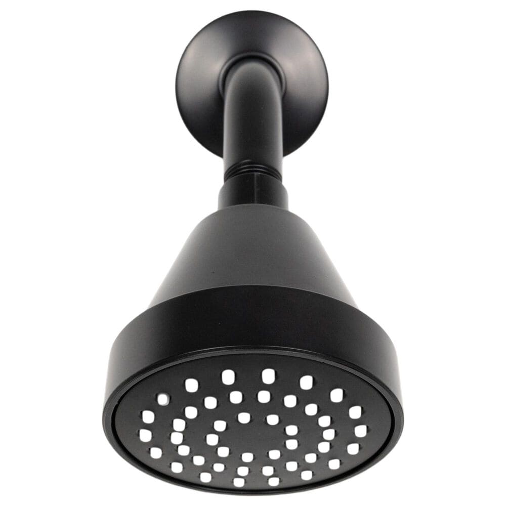 MS International 1-Handle 1-Spray Tub and Shower Faucet with Pressure Balance Valve in Matte Black, , large