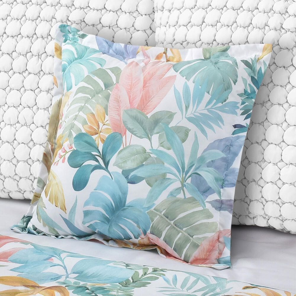 J. Queen New York Bahama 18&quot; Square Throw Pillow in Aqua, , large