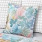 J. Queen New York Bahama 18" Square Throw Pillow in Aqua, , large