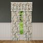 Royal Court Evergreen 84" x 41" Window Panel Pair in Sage, Green and Gold, , large