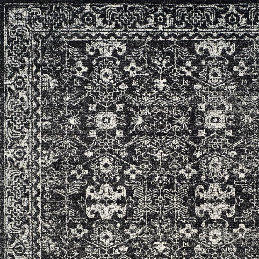 Safavieh Evoke EVK270K 2&#39;2&quot; x 9&#39; Charcoal and Ivory Runner, , large