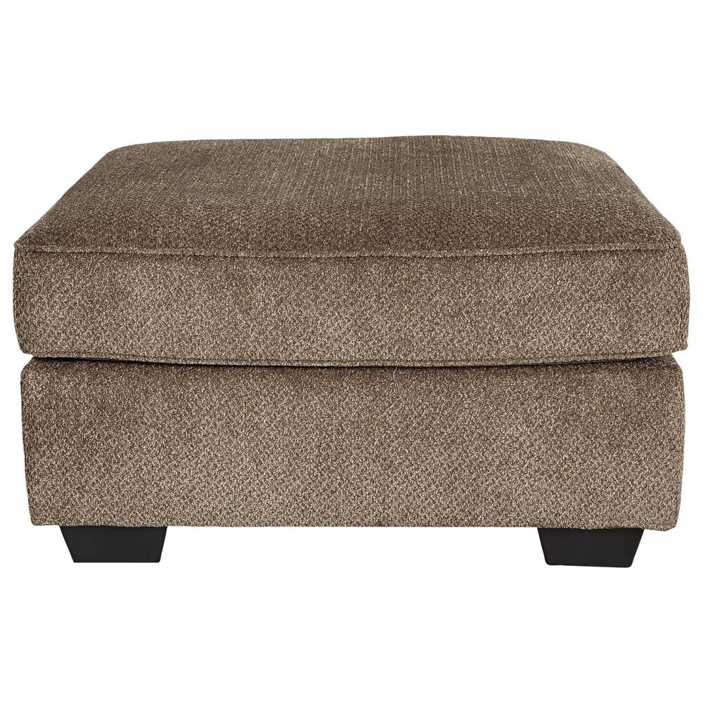 Ashley Graftin Oversized Accent Ottoman in Teak, , large