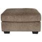 Ashley Graftin Oversized Accent Ottoman in Teak, , large