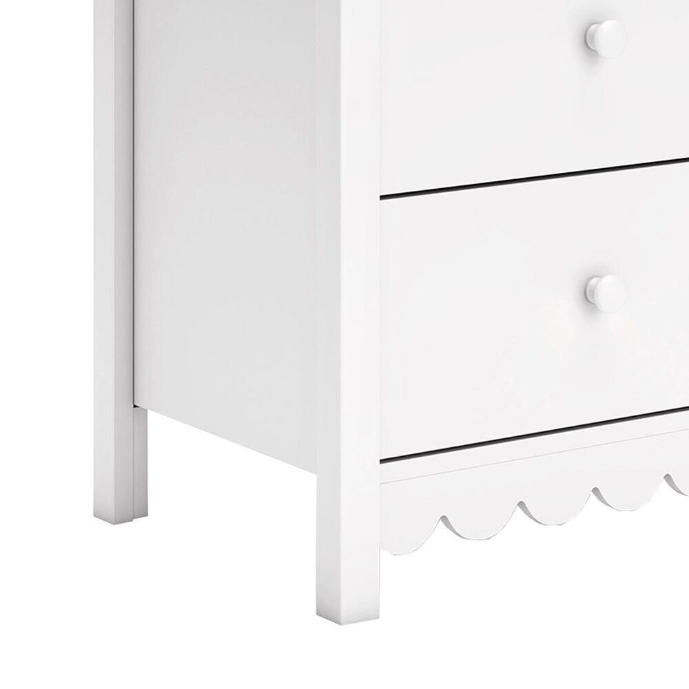 Ashley Hallityn Nightstand in Matte White, , large