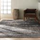 Nourison Rush CK953 10" x 14" Grey and Beige Area Rug, , large