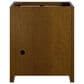 James Martin Bellshire 30" Single Bathroom Vanity in Honey Oak with Single Hole 3 cm White Zeus Silestone Top and Rectangular Sink, , large