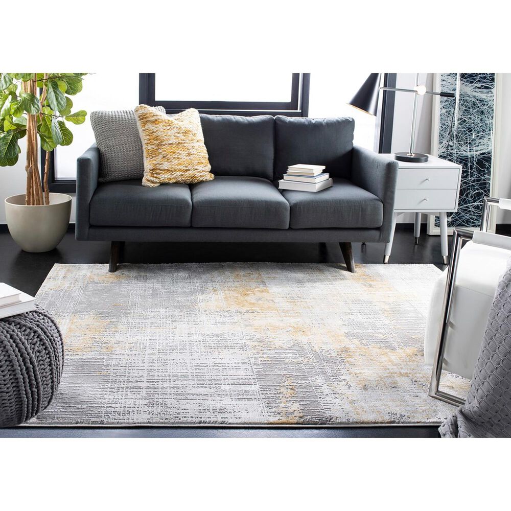 Safavieh Craft 2&#39;7&quot; x 5&#39; Grey and Beige Area Rug, , large