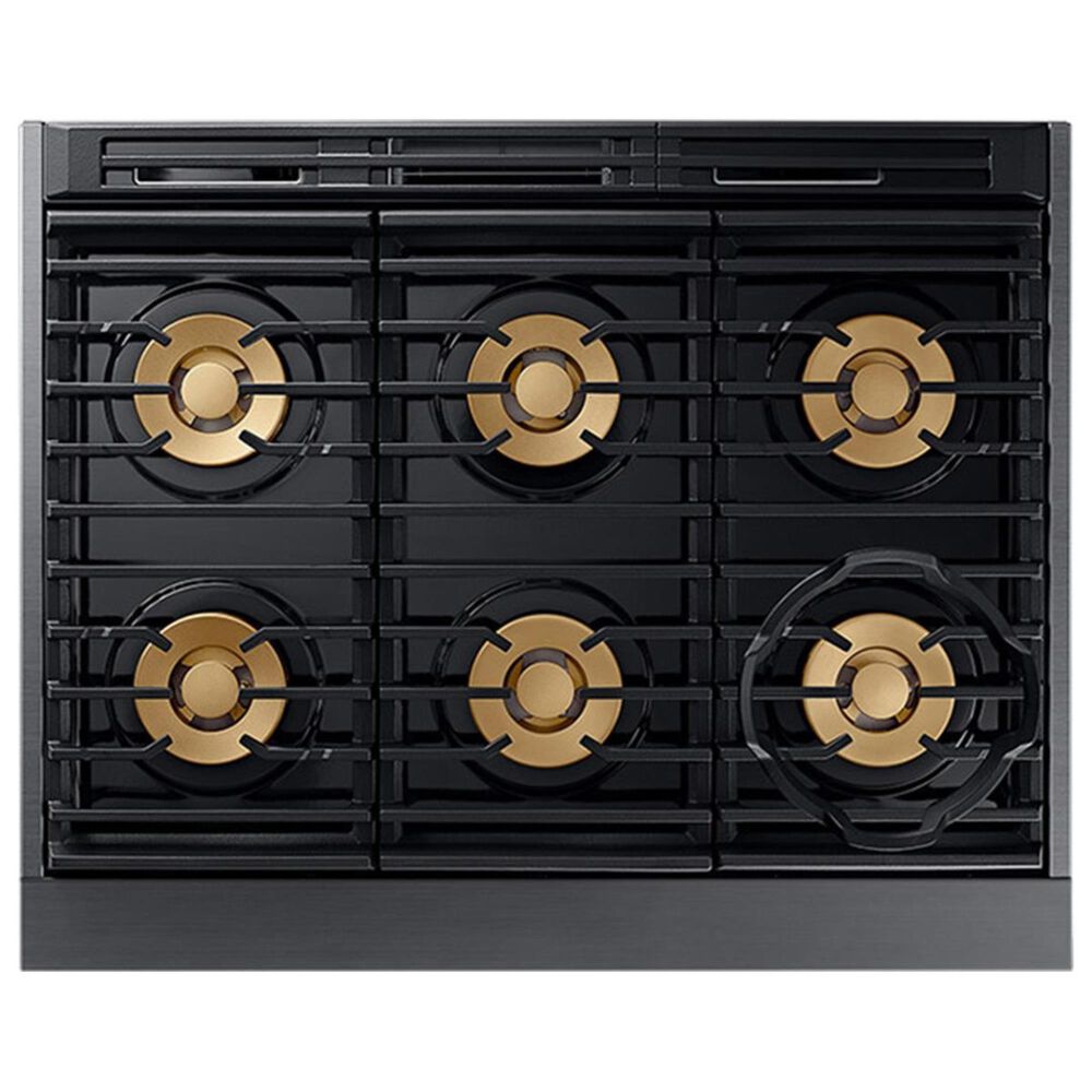 Dacor Modernist 36&quot; Pro Gas Range with Natural Gas in Graphite Stainless Steel, , large