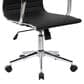 Techni Sport Modern Medium Back Executive Office Chair in Black, , large