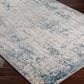 Surya Alpine 6"7" x 9"6" Blue, Pale Blue, Off-White, Gray and Charcoal Area Rug, , large