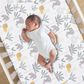 Lambs and Ivy Jungle Adventure 3-Piece Crib Bedding Set in Brown, Gray and White, , large