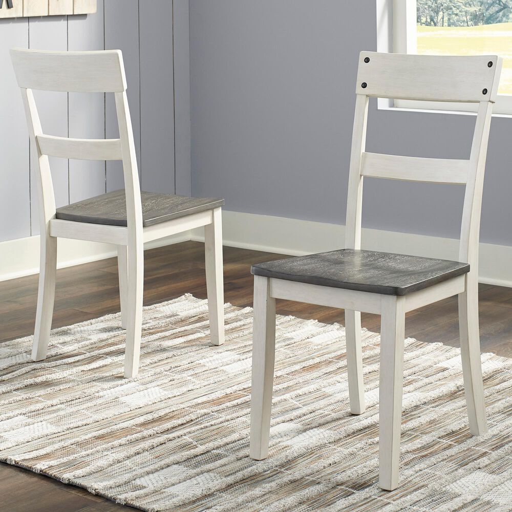 Signature Design by Ashley Nelling Side Chair in Natural Wood (Set of 2), , large