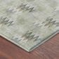Dalyn Rug Company Soft Essentials Chevron Celery 9" x 12" Area Rug, , large