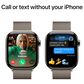 Apple Watch Series 10 GPS + Cellular 42mm Natural Titanium Case with Natural Milanese Loop, , large