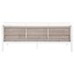 Linon Home Decor Claiborne 3-Seater Outdoor Sofa in White, , large