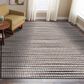 L&R Resources Bleached Naturals 81435 7"9" x 9"9" Bleach and Gray Area Rug, , large