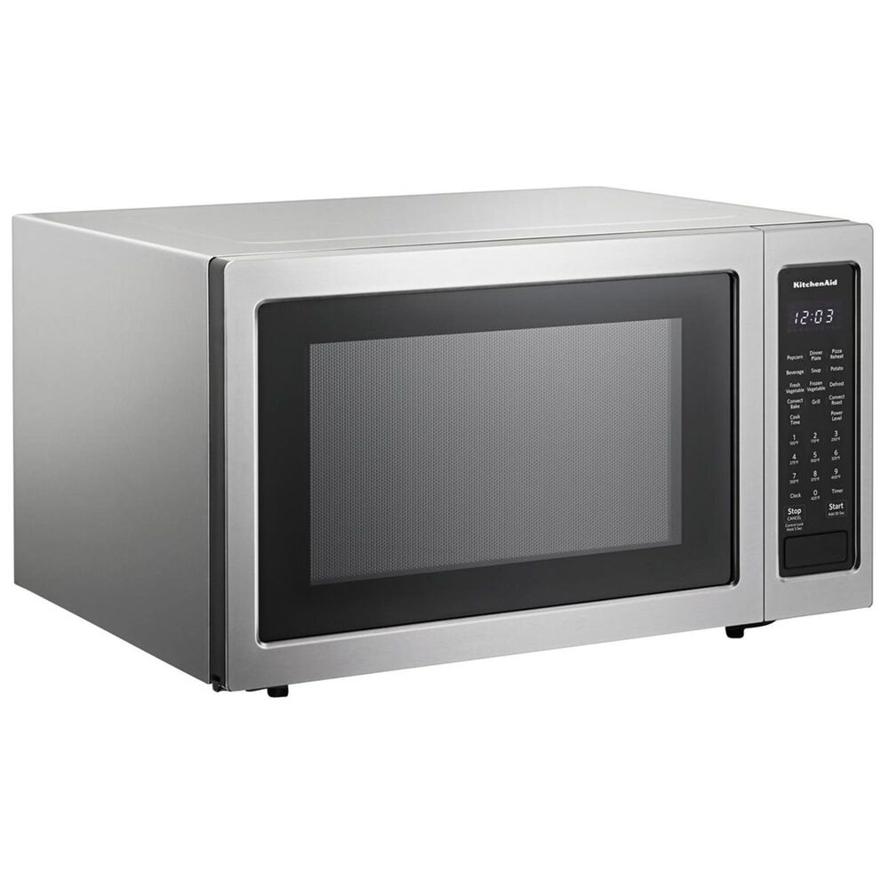KitchenAid 1.5 Cu. Ft. Countertop Microwave in Stainless Steel Nebraska Furniture Mart