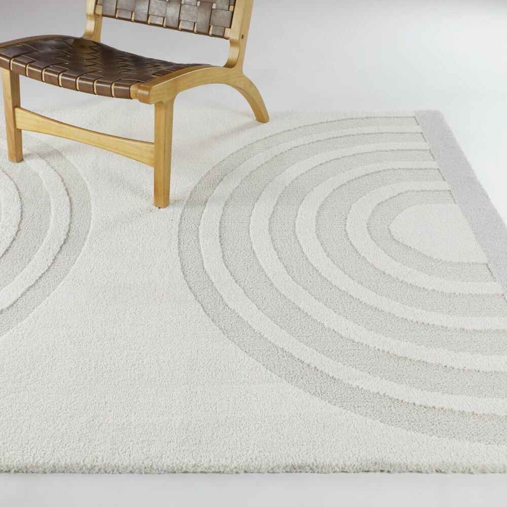 Balta Rugs Ira 4&#39;4&quot; x 6&#39; Cream Area Rug, , large