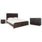 Fallridge Mezquite Queen Bed with Dresser and Nightstand in Black Natural Grain, , large