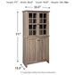 Signature Design by Ashley Drewmore Accent Cabinet in Gray, , large