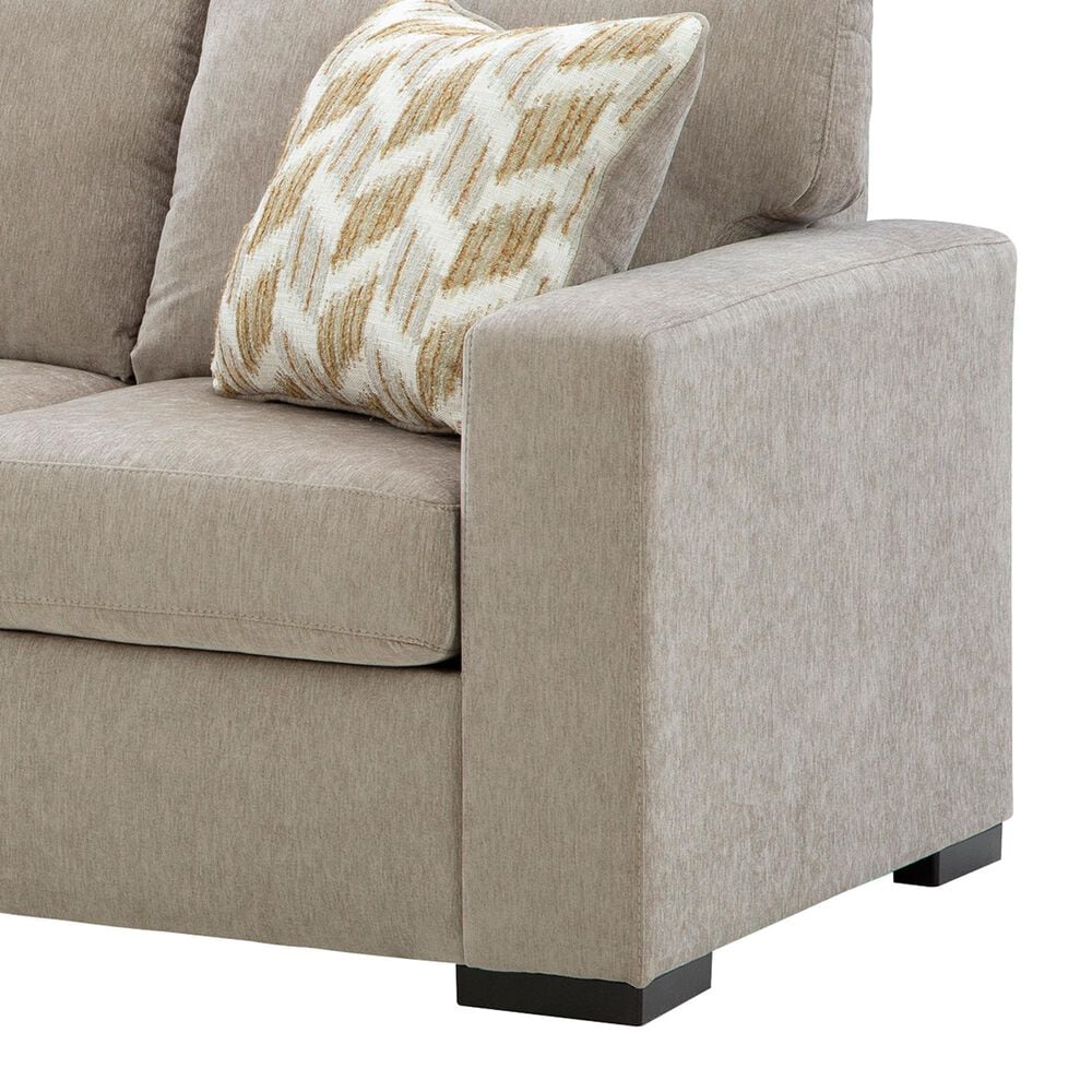 Ashley Bridgepoint 2-Piece Left Facing Sectional with Chaise in Stone, , large