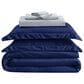 Pem America Truly Calm 7-Piece Queen Bed in a Bag in Navy and Grey, , large