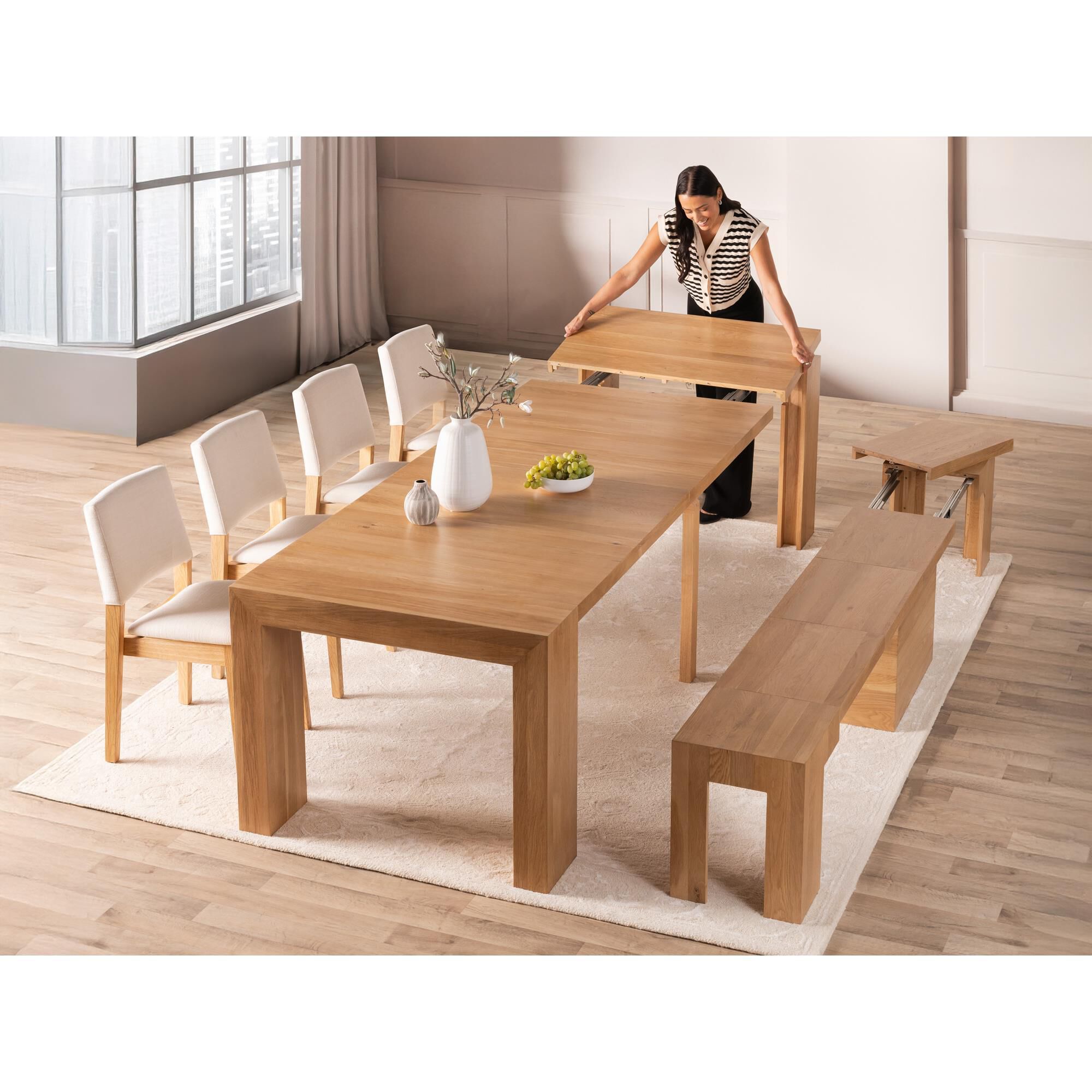 Transformer Table 4.0 Side Chair in Scandinavian Oak