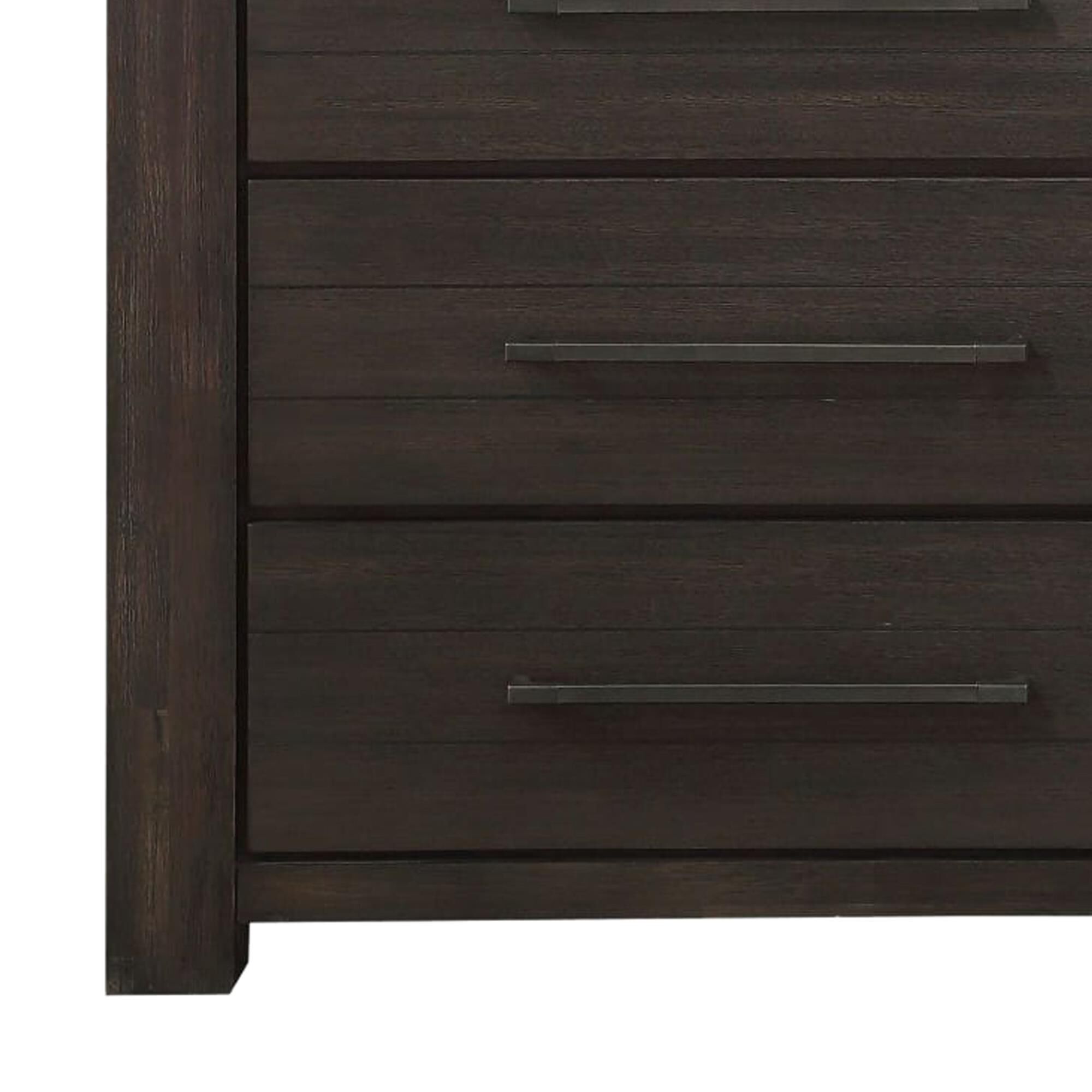 Urban Home Heath 6-Drawer Dresser in Basalt Grey