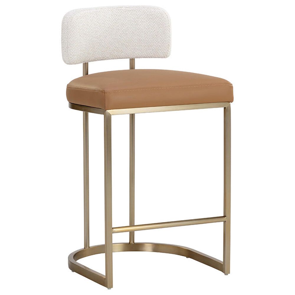 37B Larissa Counter Stool in Antique Brass, , large