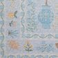Rifle Paper Co. Menagerie 5" Round Light Blue Area Rug, , large