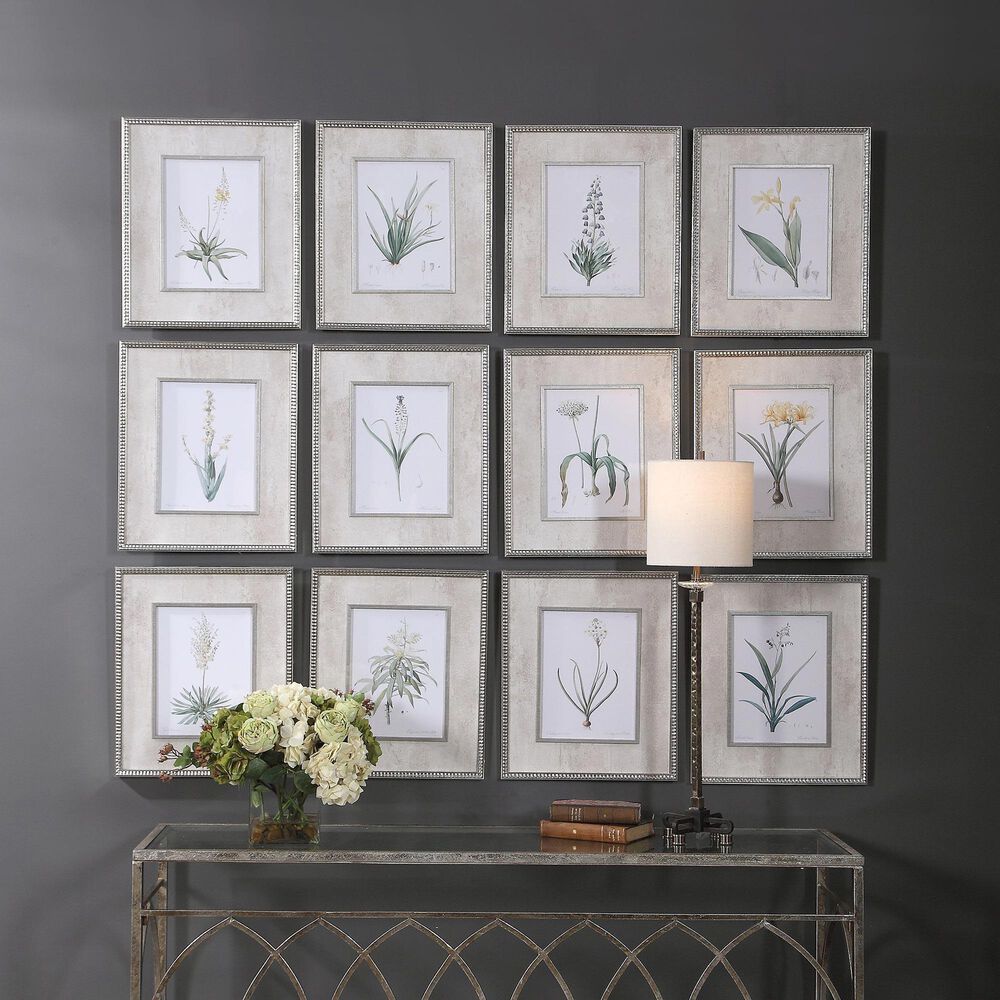 Uttermost Spring Florals Framed Prints (Set of 12), , large