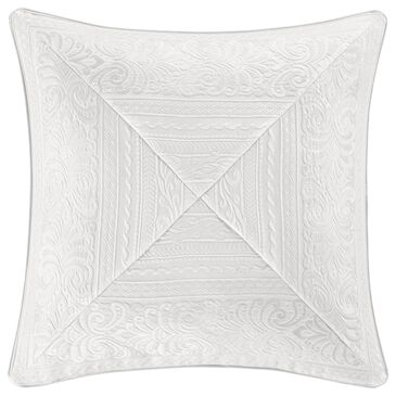 J. Queen New York Epic 26" x 26" Euro Sham in White, , large