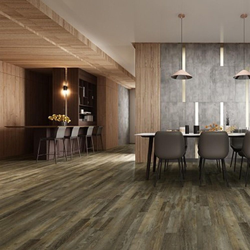 Create Flooring Rigid Ultra Distressed Pine 7&quot; x 48&quot; Luxury Vinyl Plank, , large