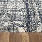 Central Oriental Natick Blyana 7"10" x 9"10" White and Blue Area Rug, , large