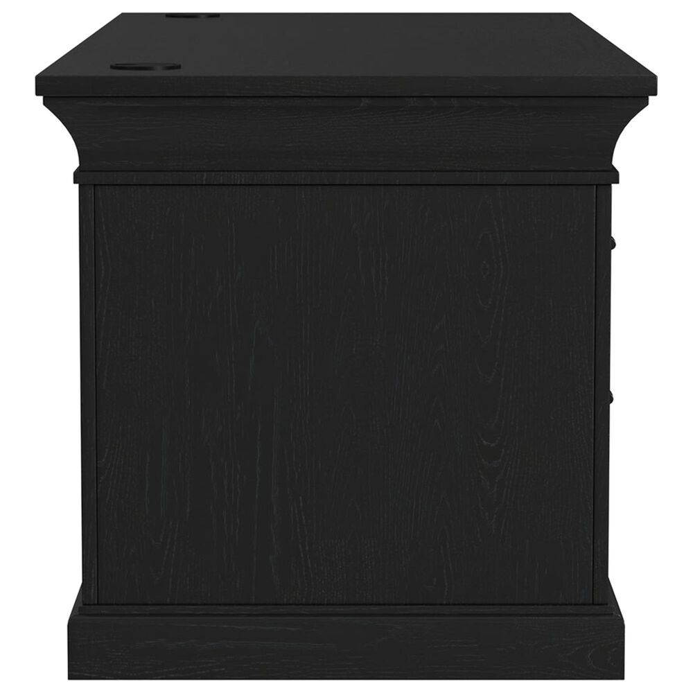 Wycliff Bay Willow Lane Double Pedestal Executive Desk in Ebony Black, , large