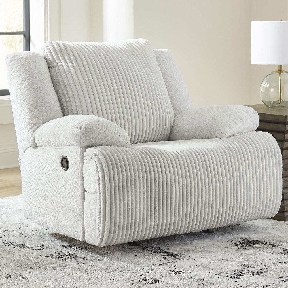 Ashley Top Tier Manual Rocker Recliner in Alloy, , large