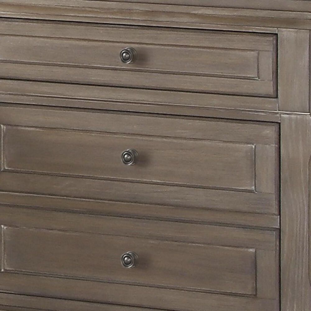 New Heritage Allegra Nightstand in Pewter, , large