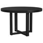 Mayberry Hill Bahama Breeze 5-Piece Round Dining Set in Black, , large