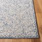 Safavieh Micro-Loop MLP526N 10" x 14" Navy and Ivory Area Rug, , large